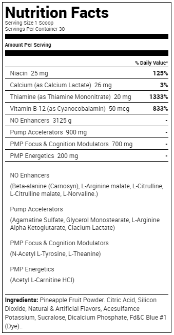 PMP Stim-Free